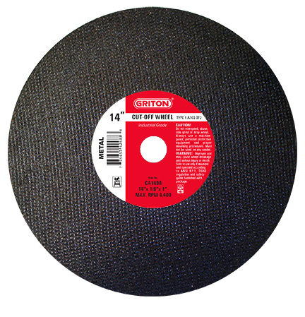 CA1498 14″x1/8″x1″ T1, for Metal Cutting (10/pack)