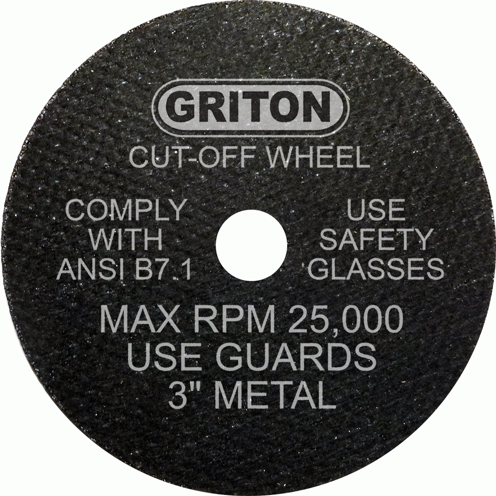 CA3023 3″x1/32″x3/8″ T1, for Metal Cutting (10/pack)