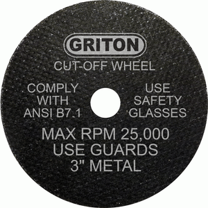CA3023 3″x1/32″x3/8″ T1, for Metal Cutting (10/pack)