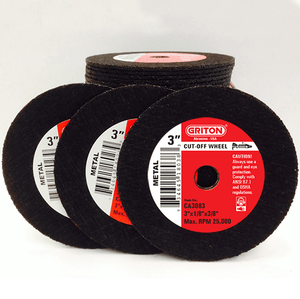 CA3083 3″x 1/8″ x 3/8″ T1, Metal Cutting (10/pack)