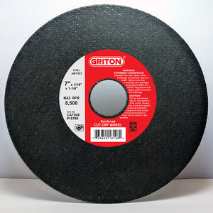 CA7049 7″x1/16″x1-1/4″, T1 for Metal Cutting (10/Pack)