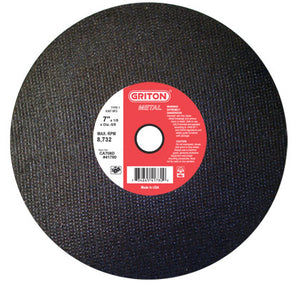CA708D 7″x1/8″x Dia.-5/8″ T1, for Metal Cutting (10/pack)