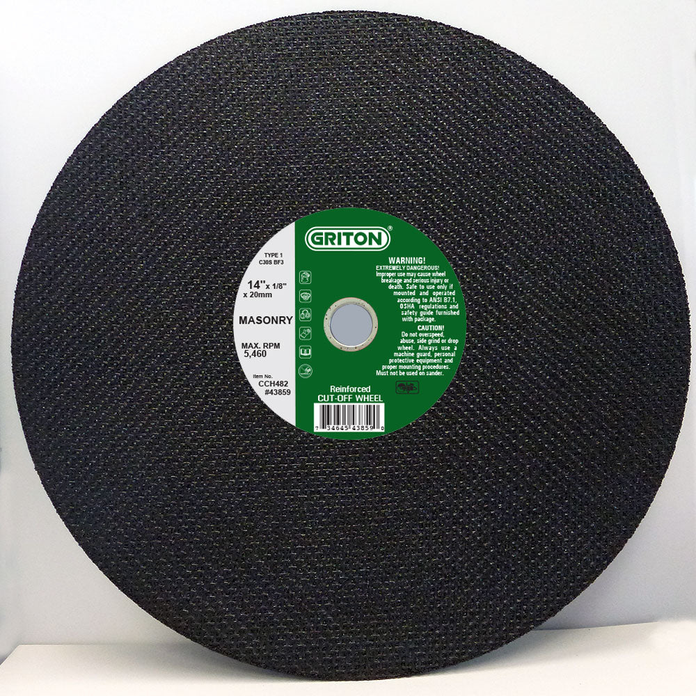 CCH482 14″x1/8″x20mm MASONRY Cutting (5/pack)