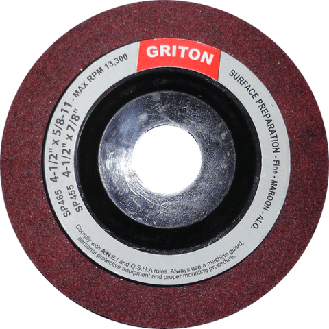 SP455 4.5″x7/8″ T27 Surface Preparation Wheel, Maroon-Fine (10/box)
